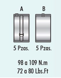 COJINETES DE BANCADA MORESA